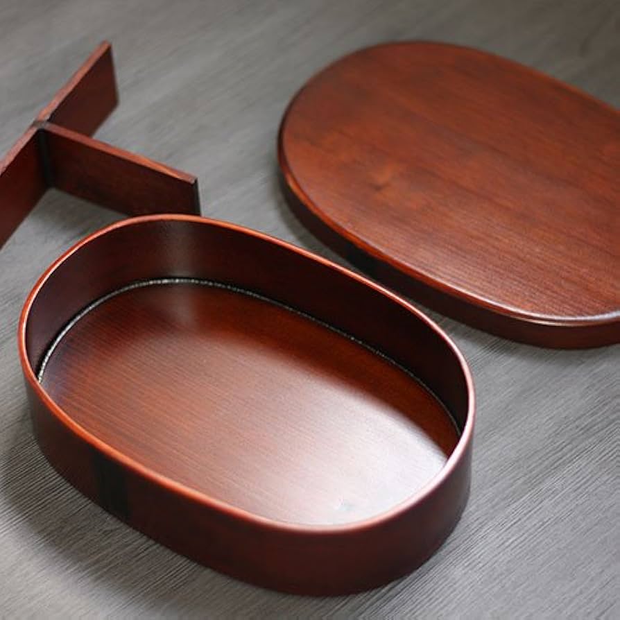 Amazon｜曲げわっぱ 弁当箱 小判 大 750cc 日本製 木曽ひのき 1